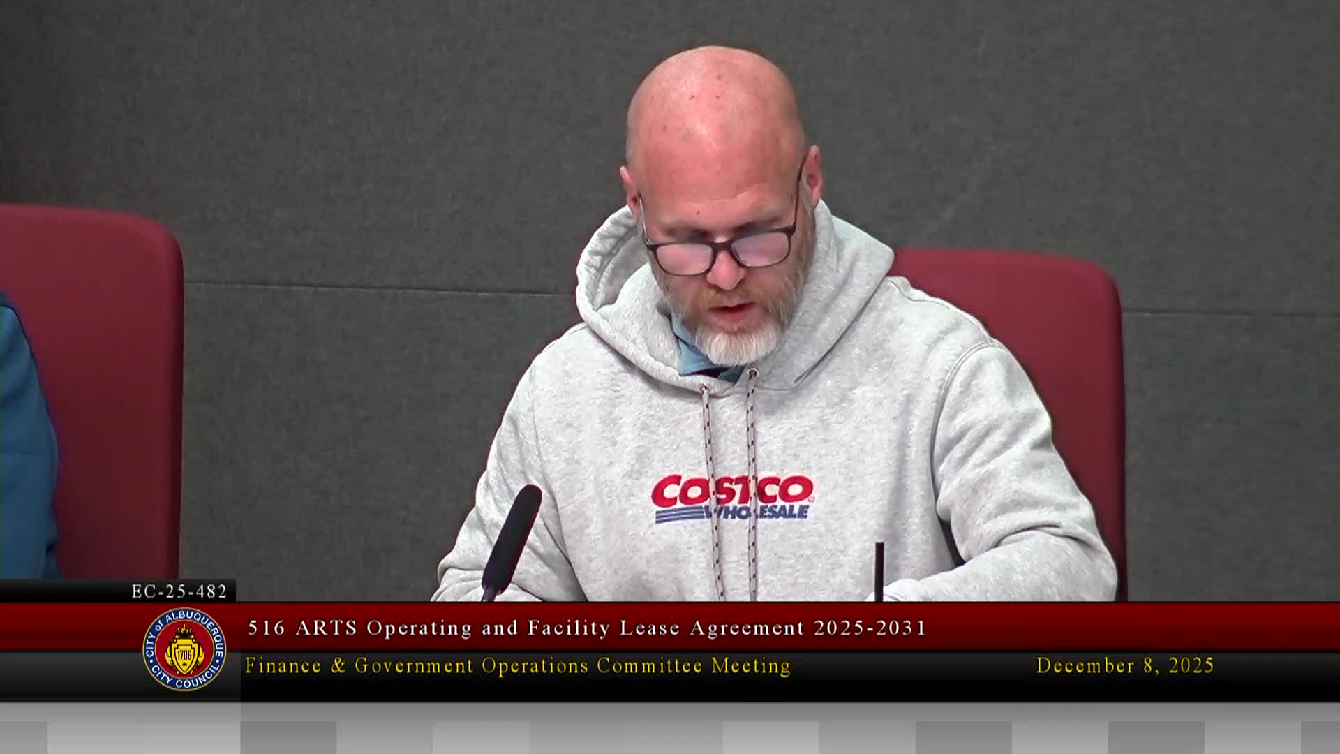 Albuquerque City Council Finance and Government Operations Committee | December 8, 2025